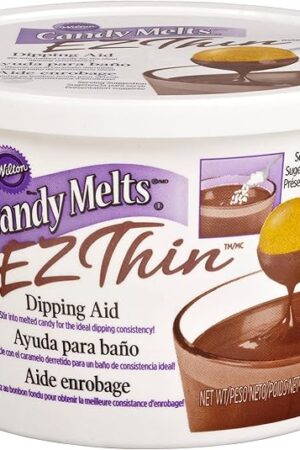 Wilton EZ Thin Dipping Aid for Candy Melts Candy, 6 oz. (packaging may vary)