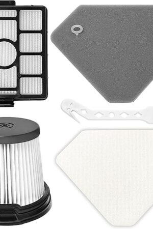 BU3523 BU3521 BU3120 HEPA Filter Replacement Compatible with Shark BU3521 Clean Lightweight Cordless Stick Cleaner, Shark BU3523 Clean and Empty Cordless Stick Vacuum, Auto Empty System (1 Pack)