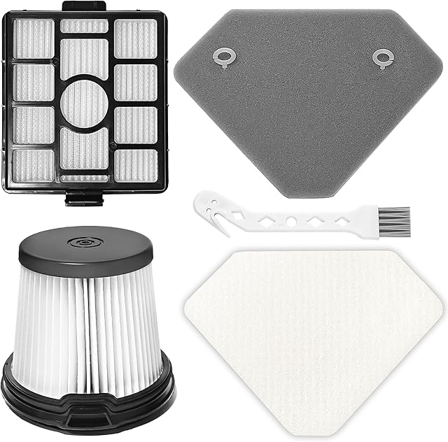 BU3523 BU3521 BU3120 HEPA Filter Replacement Compatible with Shark BU3521 Clean Lightweight Cordless Stick Cleaner, Shark BU3523 Clean and Empty Cordless Stick Vacuum, Auto Empty System (1 Pack)