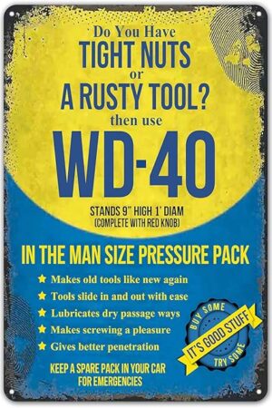 ZYPENG Room Man Cave Art Decorations Metal Sign Wall Decor Tin Signs Do You Have Or A Rusty Tool? Vintage Garage 8 x 12 inches