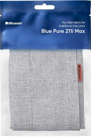 BLUEAIR Genuine Pre-Filter Blue Pure 211i Max Air Purifier, Washable Fabric, Fog Grey