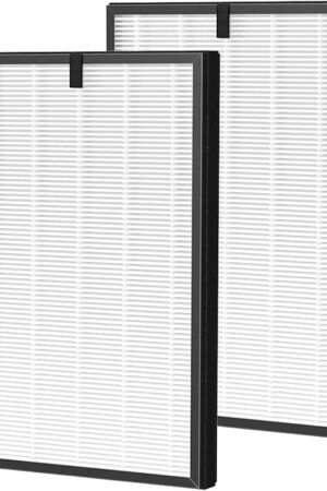 2 Packs Pure Morning APH260 Replacement Filter for APH260, 3-in-1 Filter System Include Pre-Filter, True HEPA Filter and Activated Carbon Filter