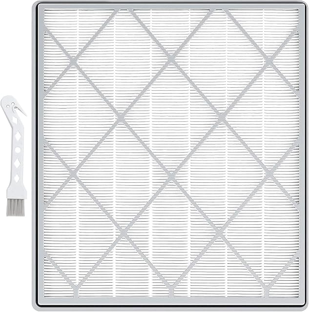 HE401 Filter Replace for Shark Air Purifier 4 Replacement Filter Compatible with Shark Air Purifier 4 HE401 HE402 HE405 HE400