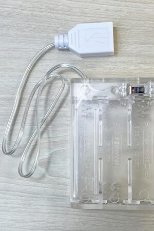Battery Pack for 5V LED Neon Signs, Converts USB Neon Signs to Battery-Operated, Perfect for Indoor/Outdoor Use