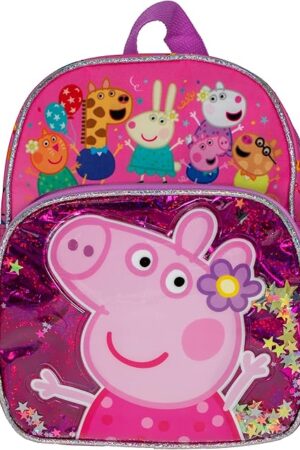 AI ACCESSORY INNOVATIONS Peppa Pig 10" Pink Mini Backpack Girls