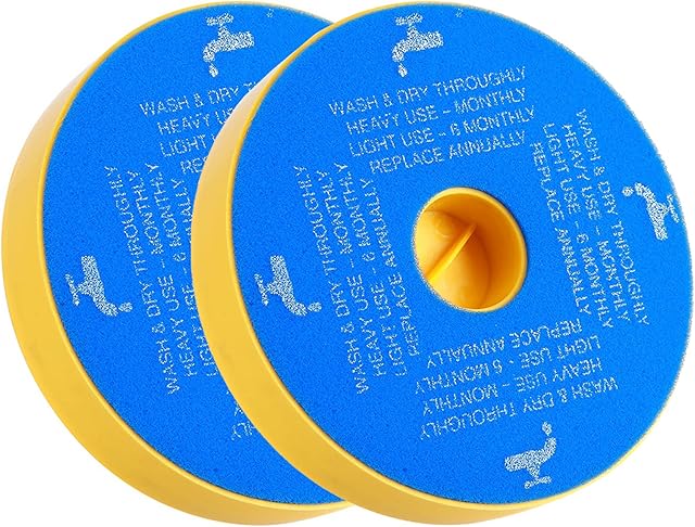Watris Veiyi Pre Motor Filter Replacement, Washable Pre Motor Vacuum Cleaner Filter for DC05 DC08 DC08T DC14 DC15 (2 Pack)