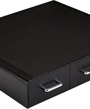 Amazon Basics Coffee Pod Storage Organizer Drawer for K-Cup Pods, 36 Pod Capacity, Black