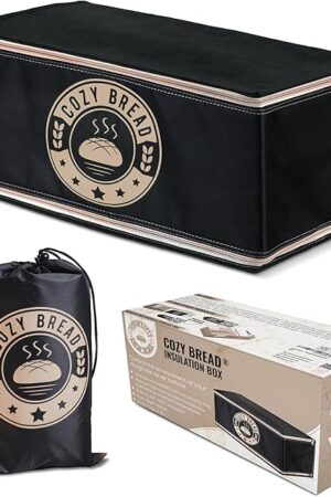 Cozy Bread® Proofing Box | Compatible with 10" x 21" Proofing Mat (Heat Mat Not Included) | USA Brand