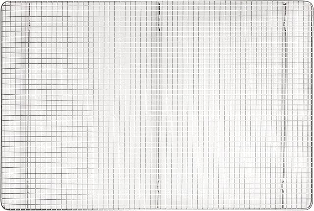 Winco Wire Sheet Pan Grate/Cooling Rack, Stainless Steel, Full Size