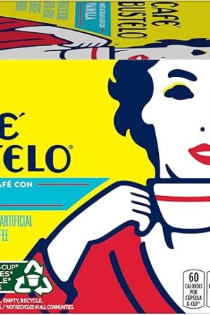 Cafe Bustelo Sweet & Creamy Café Con Vainilla, 10 Keurig K-Cup Pods