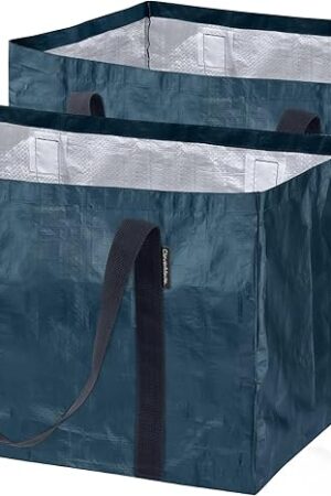 CleverMade Under Bed Storage Bag - Collapsible Storage for Shoes and Clothes Easy Use - Heavy Duty Utility Bag Home