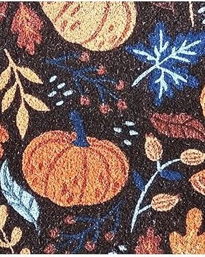 Briarwood Lane Fall Coir Doormat 30x18 Pumpkins and Mushrooms for Fall Coir Doormat