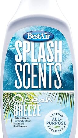 BestAir FSOB6, Ocean Breeze Splash Scents and Water Treatment, 16 oz