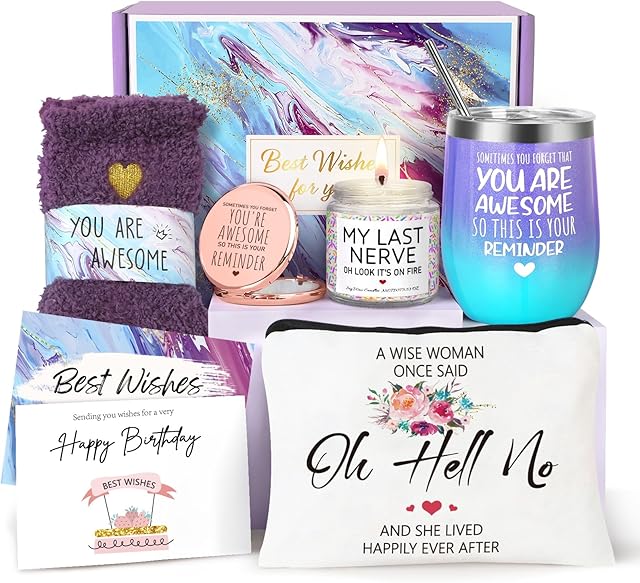 Birthday Gifts for Women, Best Friend Birthday Gifts, Gifts for Women, Happy Birthday Gifts Basket for Women, Friendship Gifts, Gifts for Friends Female Coworker Sister Mom Her Coffee Mug, Birthday