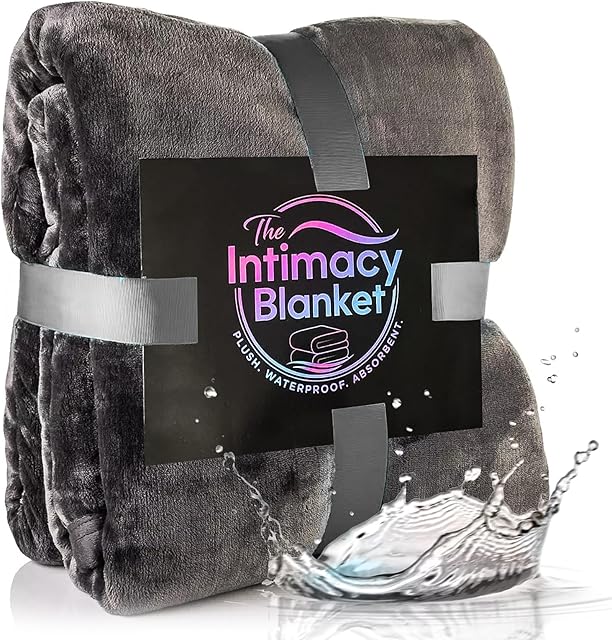 Waterproof Intimacy Blanket – Absorbent, Washable Bed Protector for Couples – Liquid-Resistant Throw for Mattress Protection