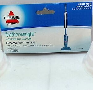 Bissell Vacuum Filter for Easy Mate and Featherweight Stick Vacuums 2 pk