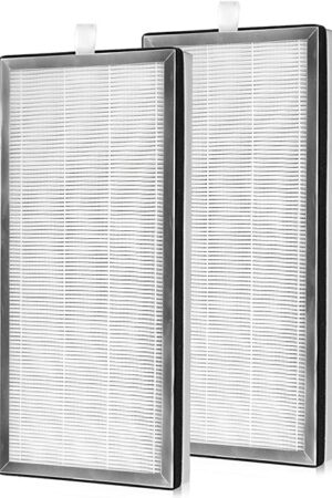40 Replacement Filter HEPA 40 Filter - Compatible with 40 3-in-1 Filters Contains High-Efficiency Activated Carbon, 2 Pack