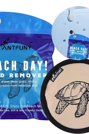 Beach Sand Remover Sand Eraser Brush Wipe Mitt