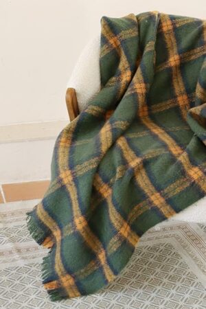 ZonLi Cozy Warm Decorative Throw Blanket with Tassel