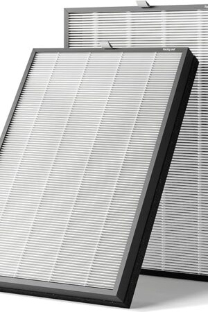 C3500 Air Purifier Original Replacement Filter Set, 1 Ture HEPA Filter and 1 Activated Carbon Filter (1 Pack-2 Filters)