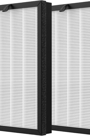 2 Pack H05 Replacement Filter, Compatible with HIMOX H05 Air Puri fier, H13 Grade True HEPA Filter (Not Fit HIMOX H04)