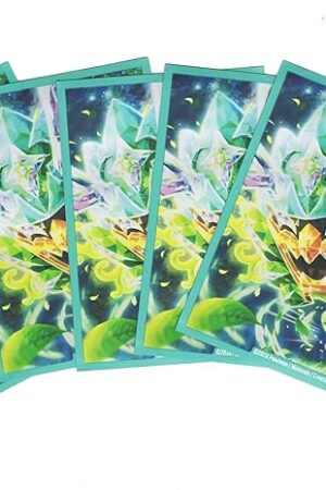 The Pokemon – Deck Sleeves - Card Protectors – Teal Mask Ogerpon ex Collection – x65 Pack – Twilight Masquerade