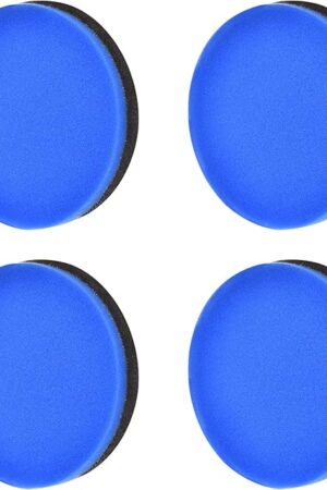 4 Pack Replacement Filter for Bissell 1214 Cleanview & PowerGlide Pet Upright Vacuum, Compare to Part #12141(No Fragrance)
