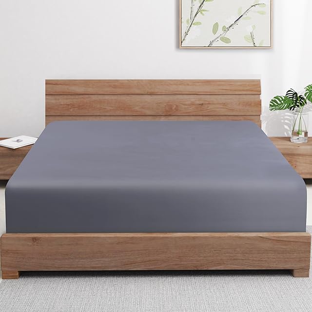Cooling Silky Soft Breathable Fitted Sheet Cooling Bottom Sheets