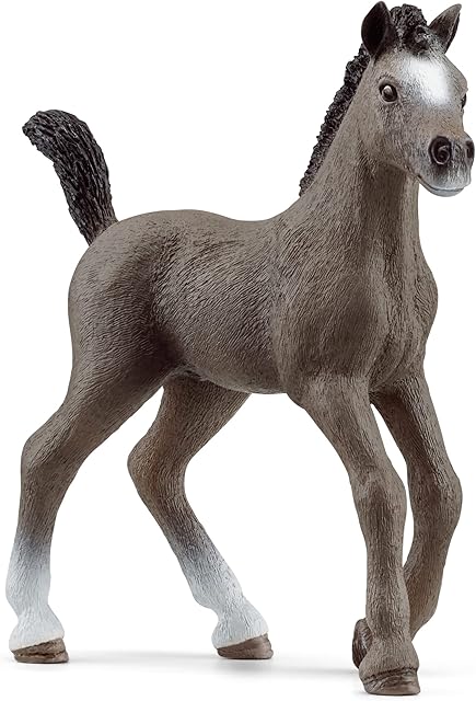 The Schleich Horses 2023, Horse Club, Horse Toys for Girls and Boys Cheval de Selle Francais Foal Horse Toy Figurine, Ages 5+