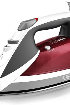 Black+Decker IR2050 Textile Iron, Standard, Red