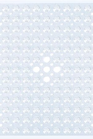 Clear Square Shower Mat 21x21 Inch