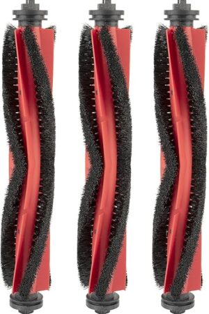 (3 Pieces) Q5 Q5+ Replacement Parts Roller Brushes Compatible with Roborock Q5 Q5+ Robotic Vacuum Cleaner, Main Brush Brush Rollers Accessories Kit 3 Pack Q5 Q5+ Roller Brush