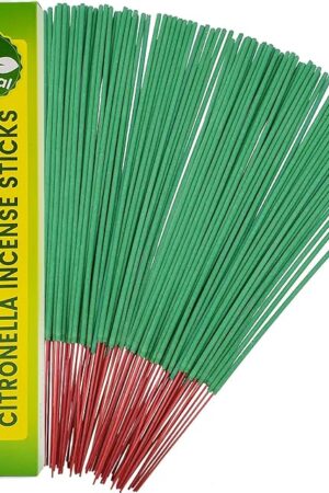 Citronella Incense Sticks with Natural Ingredients Citronella Oil Lemongrass Oil and Rosemary Oil Help You Better Enjoy Outdoor Life (150 Sticks)