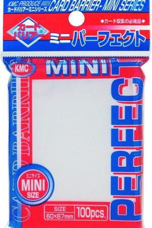 The Perfect Barrier Mini Card Sleeves (100 sleeves), 60mm x 87mm