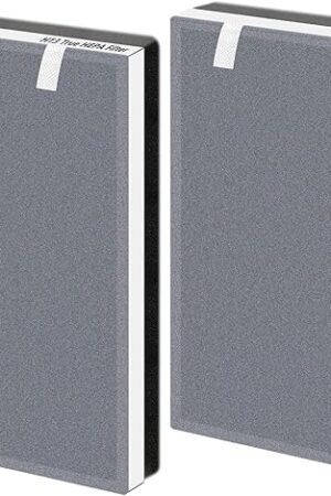 Vital 100 Replacement Filter for LEVOIT Vital 100 Air Purifier, Funmit 3-in-1 H13 True HEPA High-Efficiency Activated Carbon Filter, Compared to Part # Vital 100-RF, 2 Pack