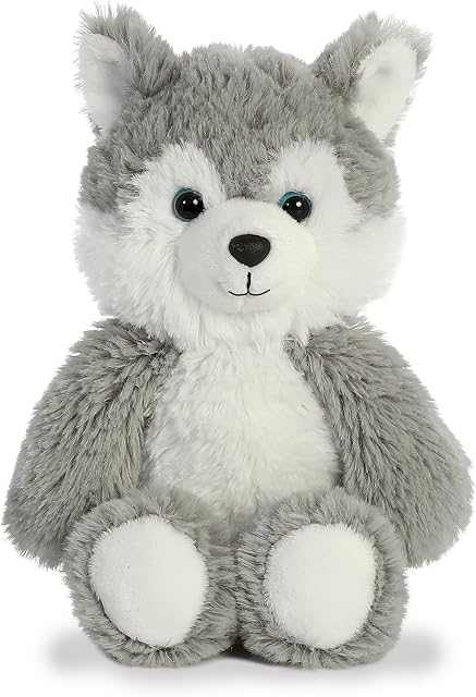 The Aurora - Cuddly Friends - 8" Husky, Grey
