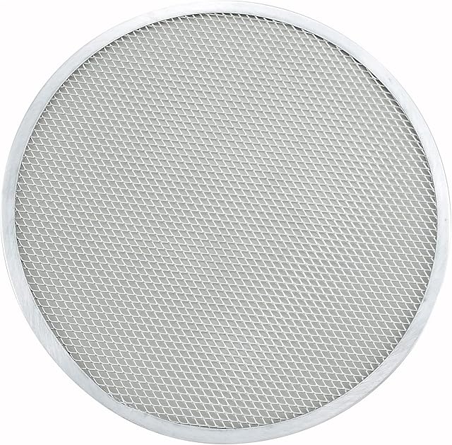 Winco Winware 16-Inch Seamless Aluminum Pizza Screen, 16 Inch