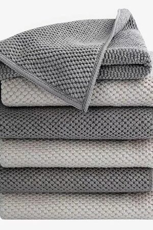 6Pack Barista Towels Barista Microfiber Cloths 12"x12"