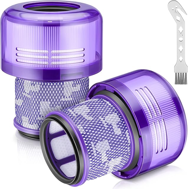 2 Pack HEPA Filter Replacement for Dyson V11 Outsize, V11 Outsize Origin, Outsize, Outsize Plus, Outsize+, Outsize Absolute+, Absolute Extra, SV16,SV29 Vacuum Cleaner,Compare to Part 970422-01