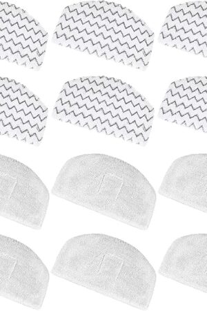 12 Pack 1940 Steam Mop Replacement Pads for Bissell Powerfresh Steam Mop 1940 1440 1806 1544 2075 2685A 2814 Series, Model 19402 19404 19408 19409 1940A 1940F 1940Q 1940T 1940W B0006 B0017 2075A 15441