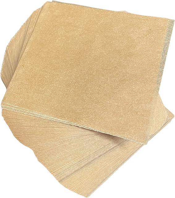 4 X 4 Inch 1000 Sheets Unbleached Parchment Paper Squares | Made is USA | Nonstick Precut Baking Parchment