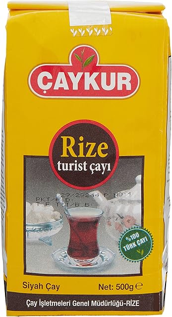 ÇAYKUR Rize Turist Black Tea, Loose Leaf, Authentic Turkish Flavor | 500gr / 17.6 Ounce