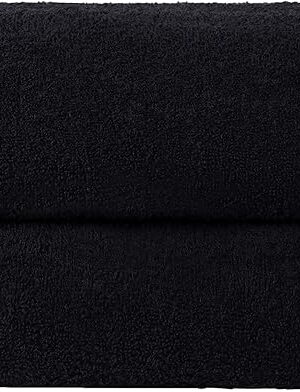 BELIZZI HOME Bath Towel Set 2 Pack Oversized 28x55 inches 100% Cotton