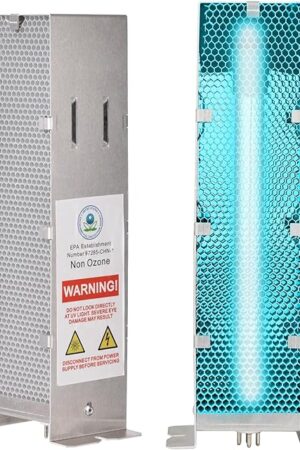 Air Scrubber Plus Advanced Photocatalytic Oxidation (PCO) 9 Inch Replacement Cell and Üν Bulb, Aluminum Material, Perfectly Compatible with ActivTek InDuct 2000, A1013A, A1013C, A1013P, A1013Q,HPOC-01