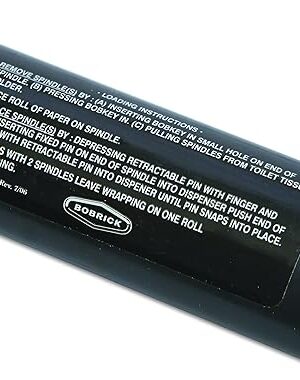 Bobrick Theft Resistant Spindle for ClassicSeries Toilet Tissue Dispensers, Black