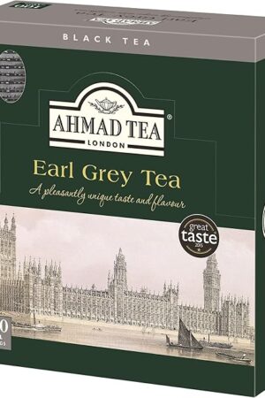 Ahmad Tea Earl Grey foil teabags, 100 Count