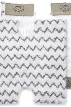 2 Pack Genius Steam Mop Pads Compatible with Shark Genius Hard Floor Cleaning System Pocket Steam Mop S5003D,S6002,S5004Q & Lift-Away Pro Steam Pocket Mop S3973D,Part # XTP184 & P184WQ