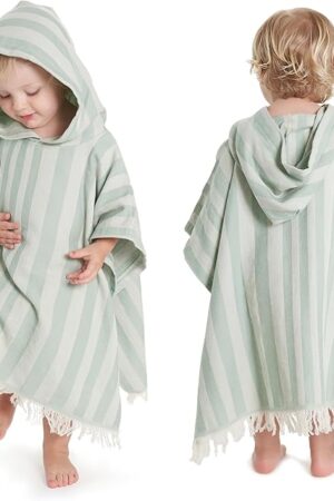 ZICOTO Hooded Beach Towel Poncho Made of Premium Cotton