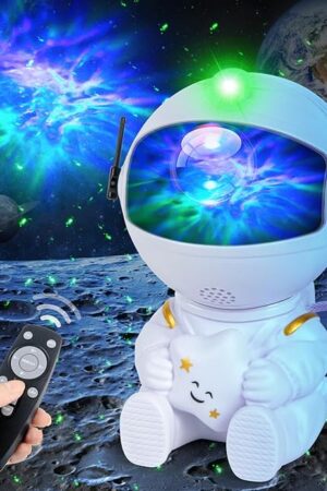 Astronaut Galaxy Projector Star Projector Galaxy Night Light Space Buddy Projector with Nebula and Remote Control for Bedroom Best Gifts for Children and Adults