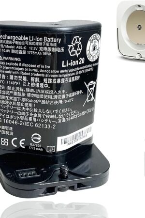 ABL-C Battery for iRobot Braava Jet M6 6110 Series M611020 M612880 M612680 M614480 6100 Ultimate Robot Mop (10.8V 19Wh/1775mAh)
